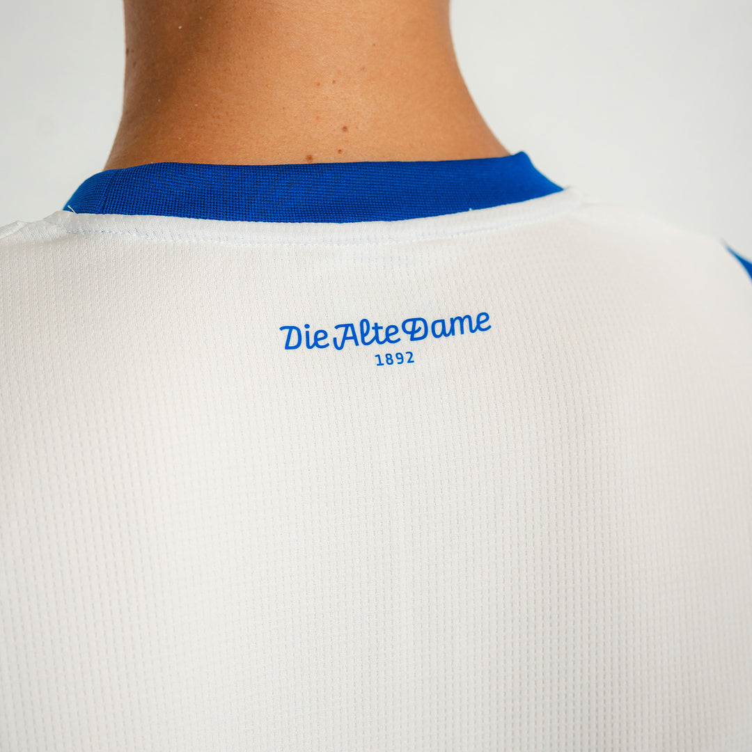 Hertha Heimtrikot 26/27 Frauen Detail Nacken Rückansicht