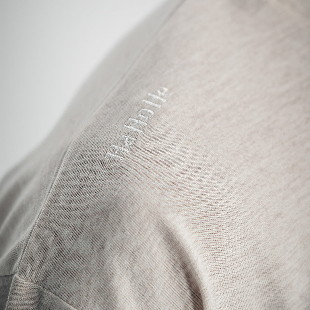 T-Shirt Castore Lifestyle beige Ha Ho He Detail