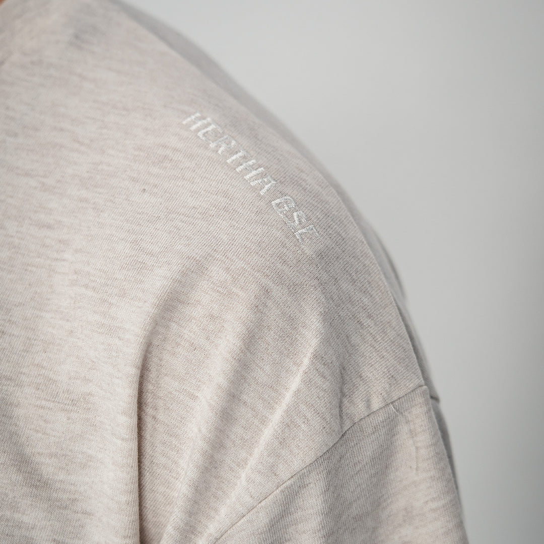 T-Shirt Castore Lifestyle beige Hertha BSC Detail