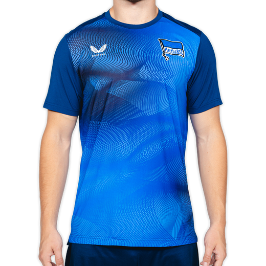 Hertha BSC Prematch Shirt 26/27 Frontansicht