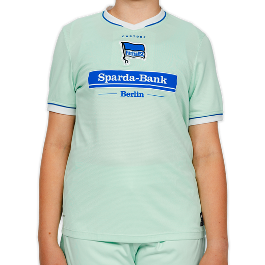 [front] Hertha Ausweichtrikot Kids 26/27 Vorderansicht