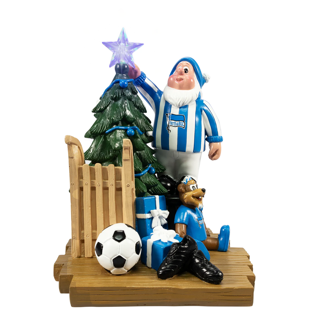 Hertha Gartenzwerg Weihnachtsbaum LED