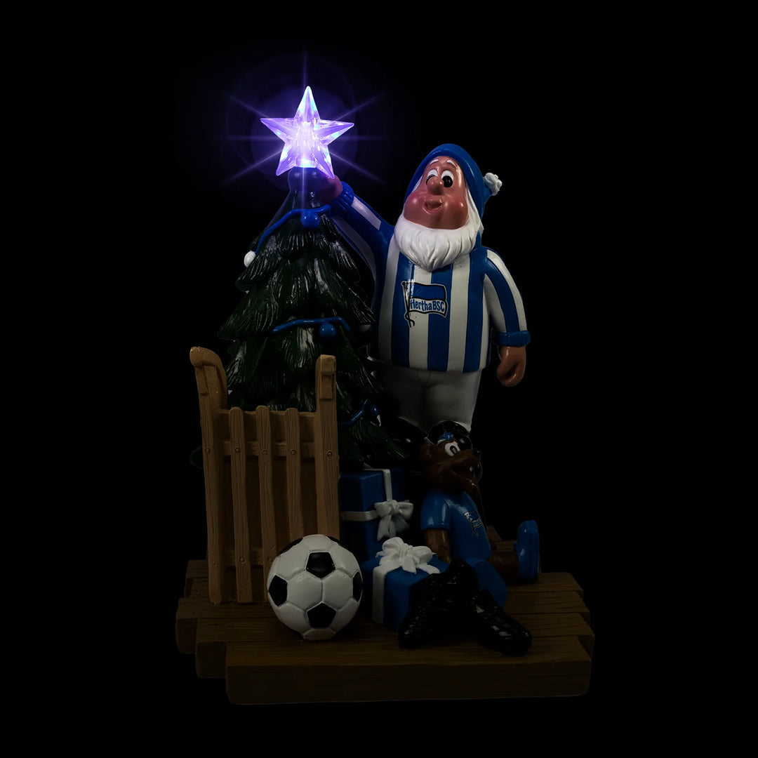 Hertha Gartenzwerg Weihnachtsbaum LED