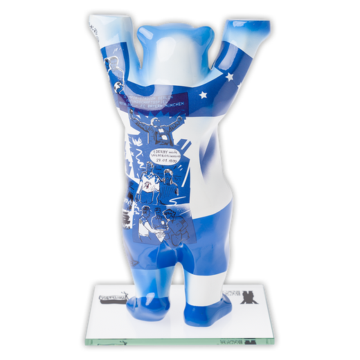 Hertha Buddy Bär Retrotrikot Sterne  Rückseite