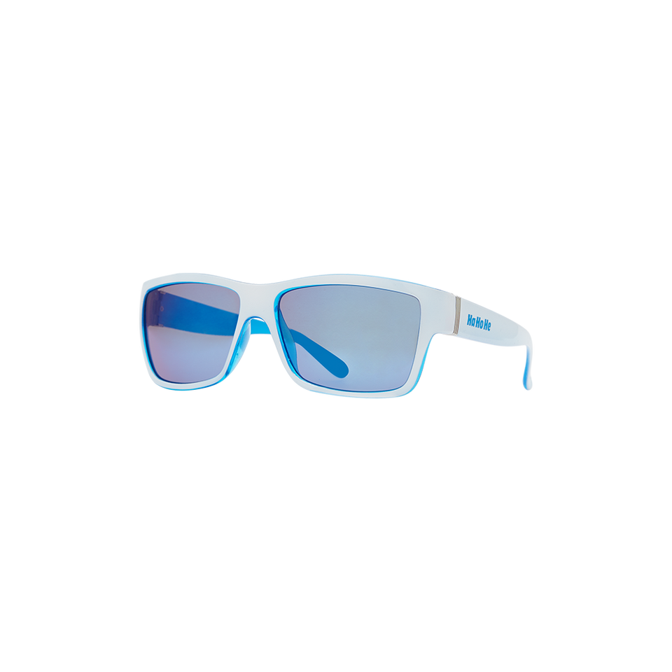 Sonnenbrille Blau-Weiß