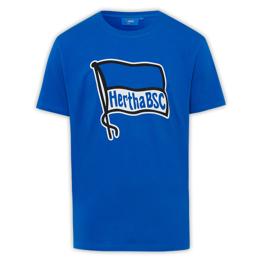 T-Shirt Logo Blau