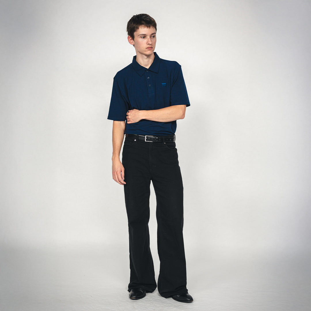 Hertha Poloshirt Business am Model