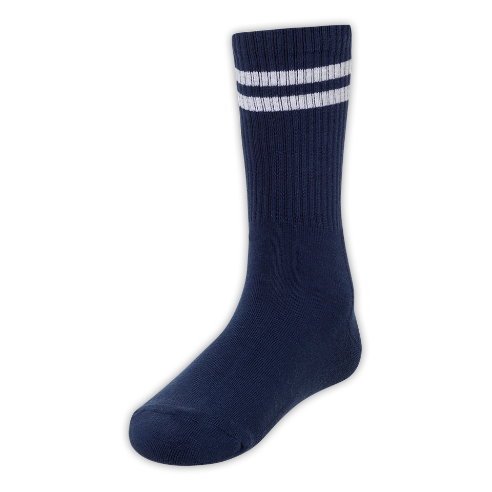 Socken Streifen Navy