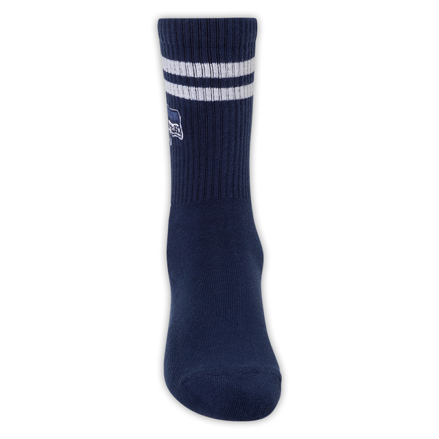 Socken Streifen Navy