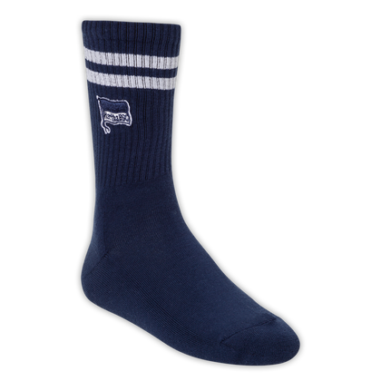 Socken Streifen Navy