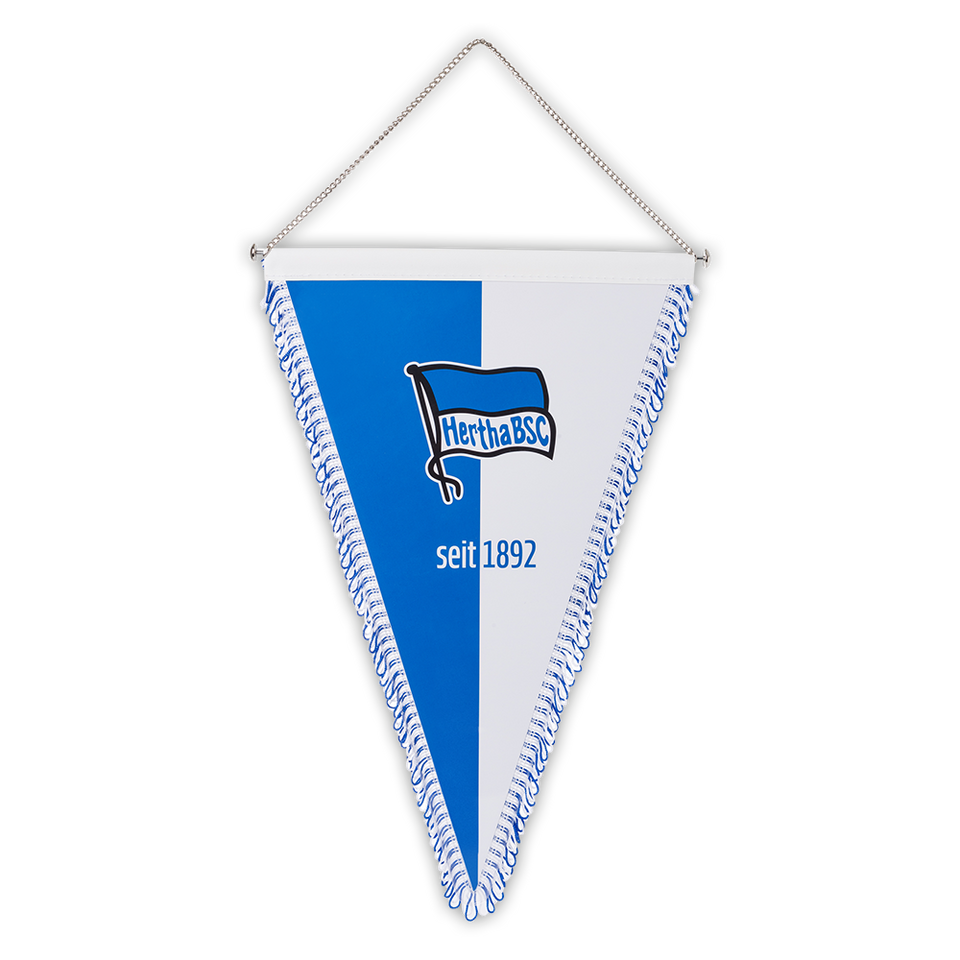 Wimpel Blau-Weiß PVC 40 cm