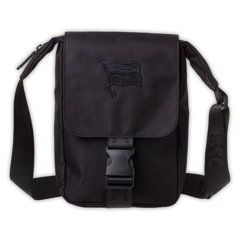 Hertha BSC Stadiontasche A4 Logo Schwarz