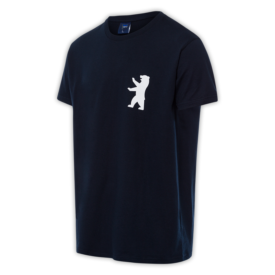 Hertha T-Shirt Navy Bär
