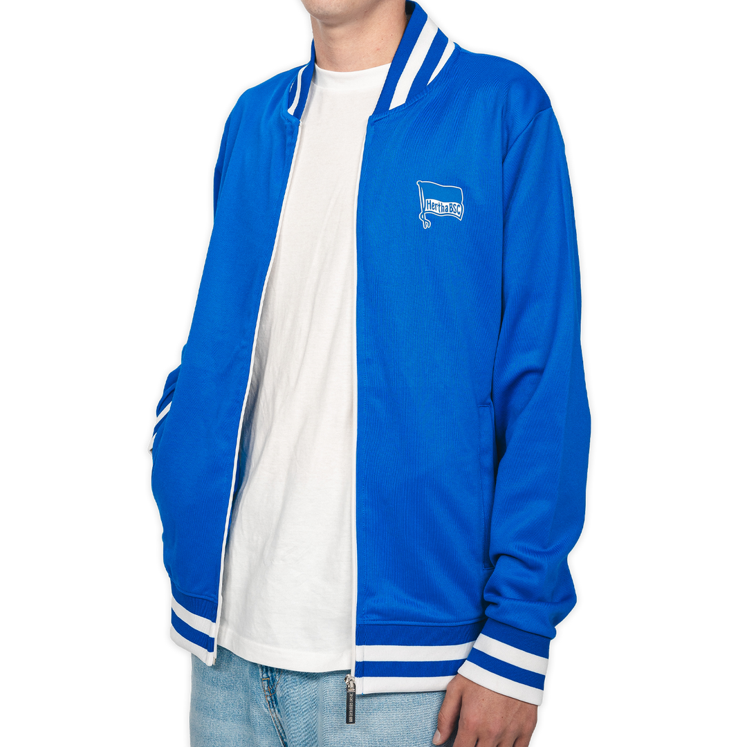 Hertha Jacke Classic offen seitlich links