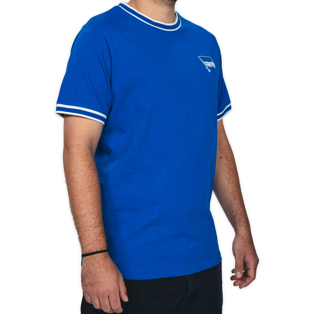 Hertha T-Shirt Classic Blau seitlich rechts