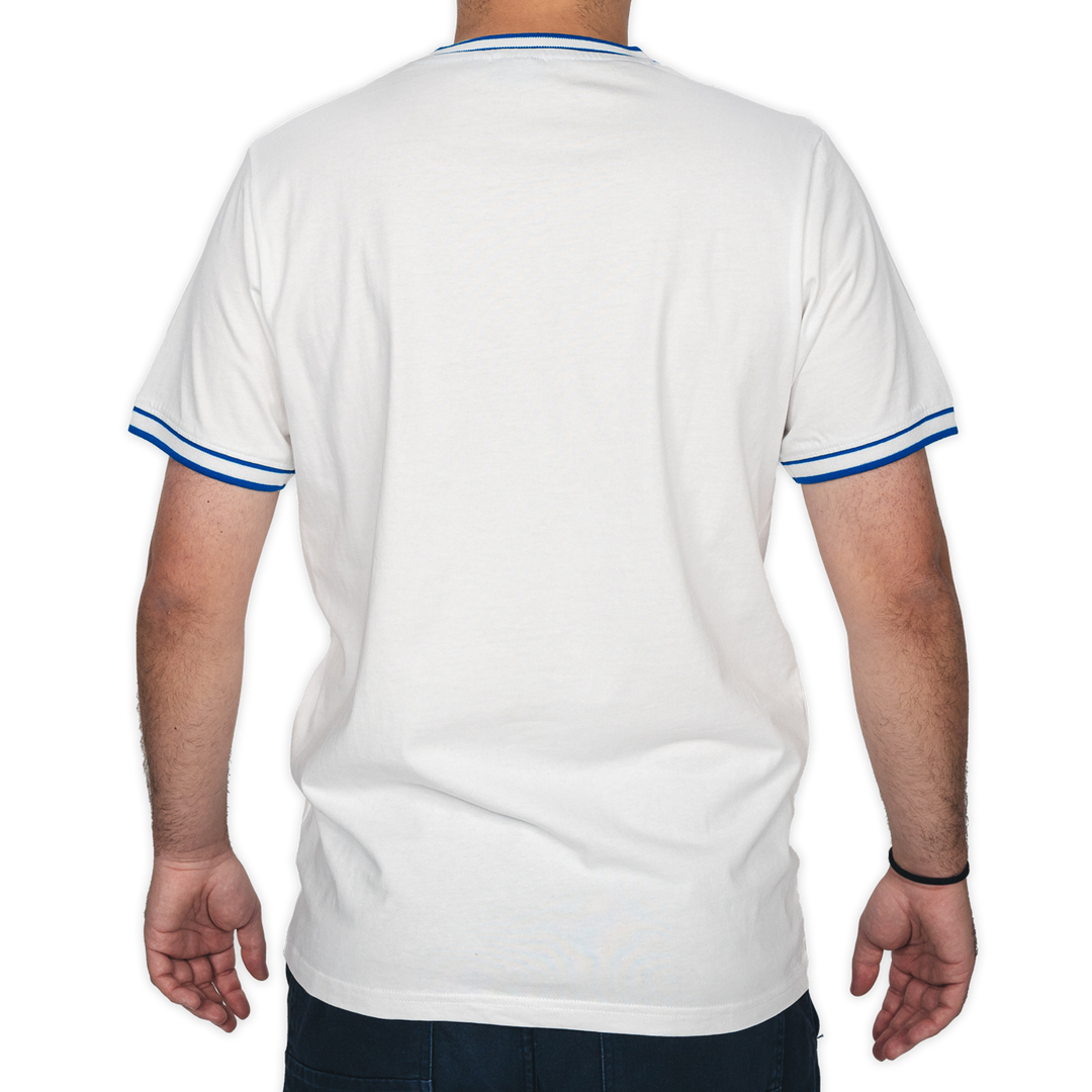 Hertha T-Shirt Classic Weiß Rückseite