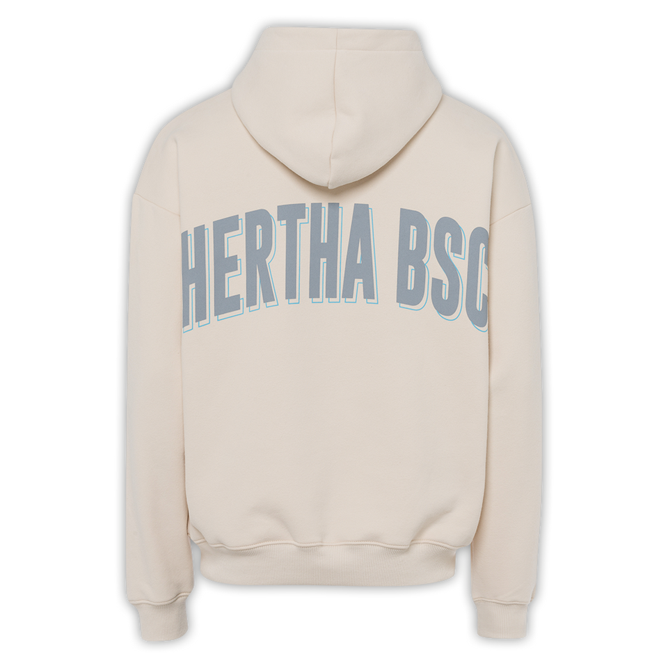 Hertha BSC Hoodie Off White Oversize