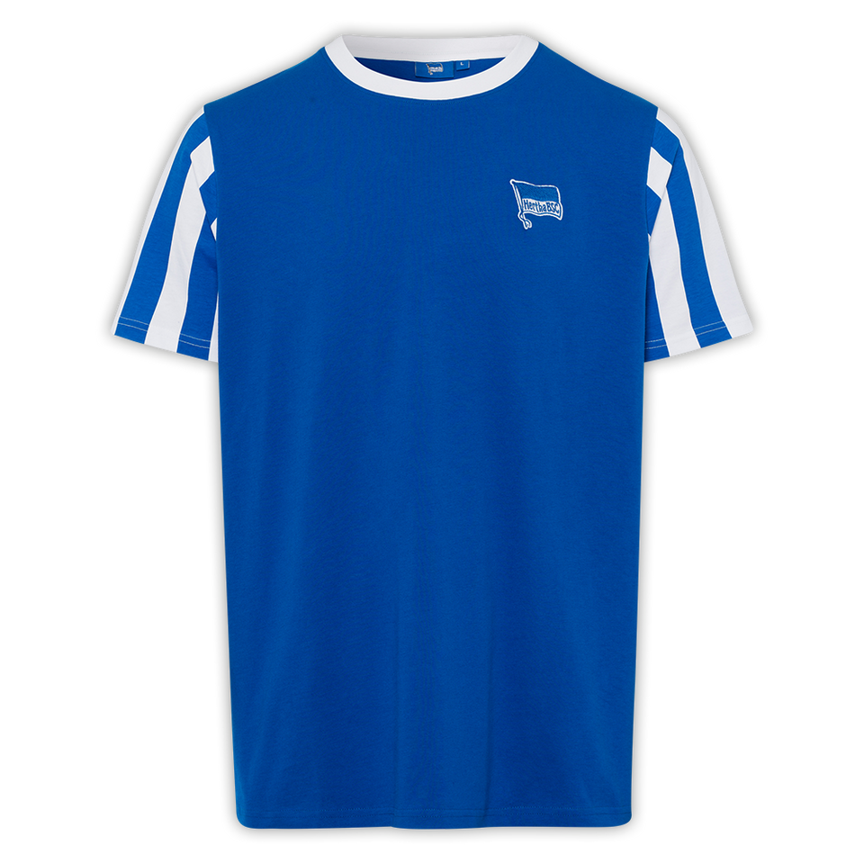 Hertha T-Shirt Streifenärmel