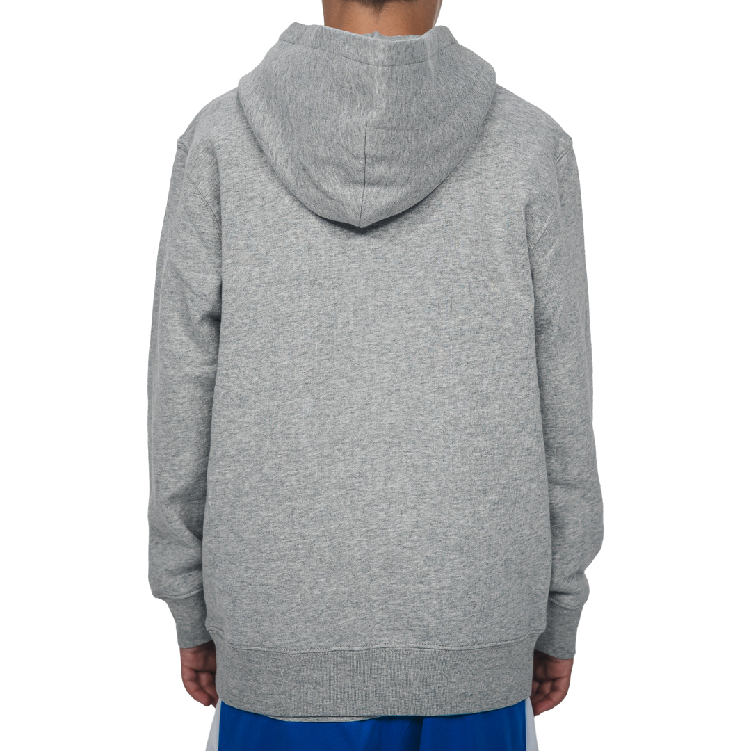 Hoodie Hertha BSC Tag Kids Grau Rückansicht