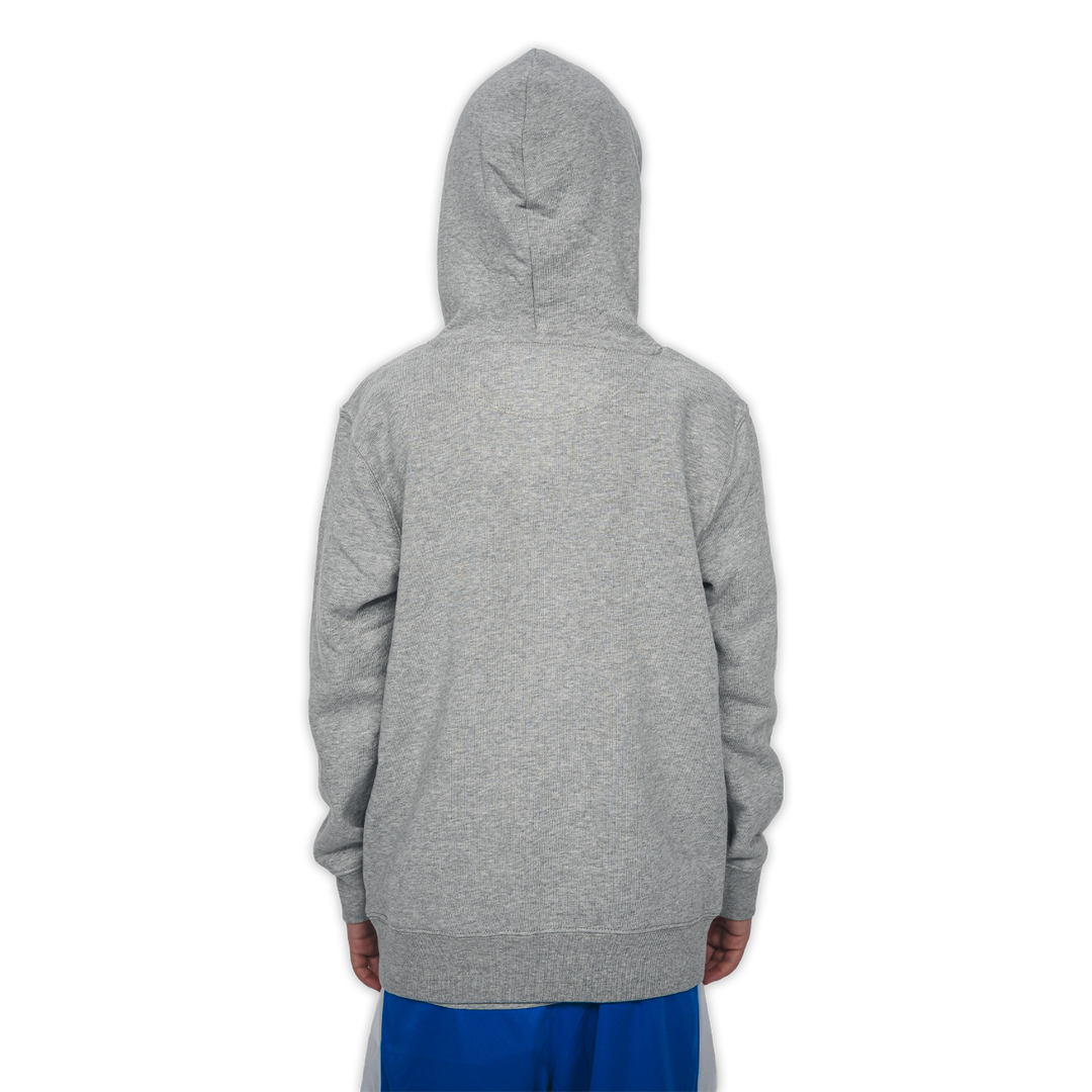 Hoodie Hertha BSC Tag Kids Grau Rückansicht