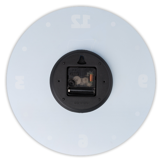 Hertha Wanduhr Fahnenmeer Rückseite