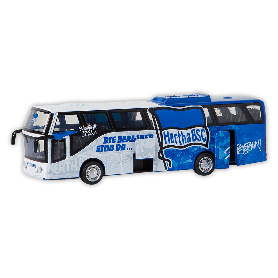 Mannschaftsbus mit Sound und Licht