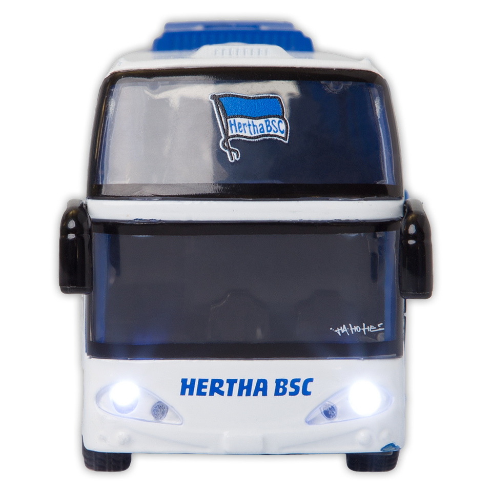 Mannschaftsbus mit Sound und Licht