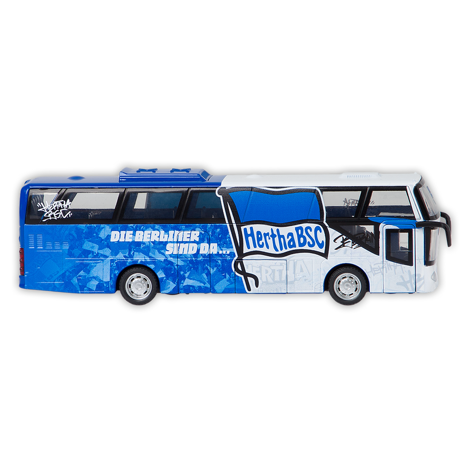 Mannschaftsbus mit Sound und Licht