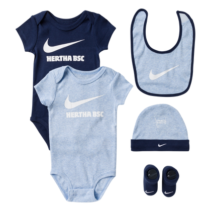 Hertha BSC Geschenkset NIKE Baby blau