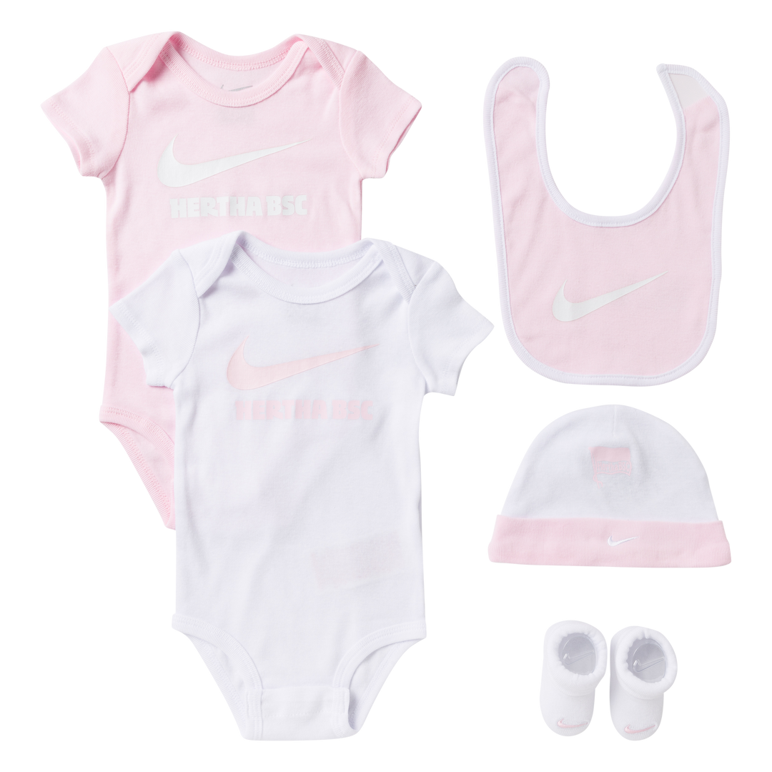 Hertha BSC Geschenkset NIKE Baby rosa