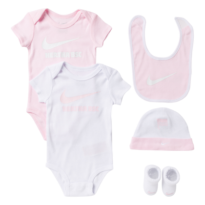 Hertha BSC Geschenkset NIKE Baby rosa