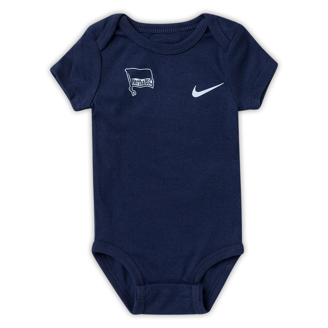 Hertha BSC Baby Body NIKE 3er Set blau