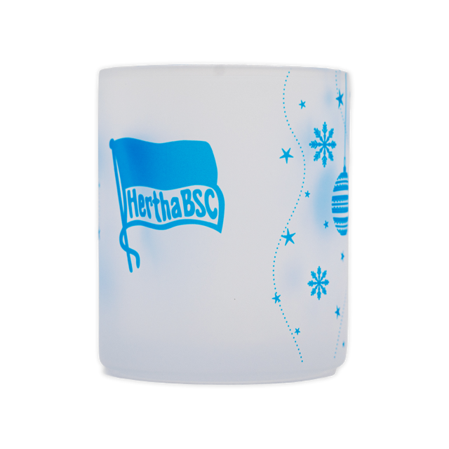 Hertha Glastasse Logo Weihnachten