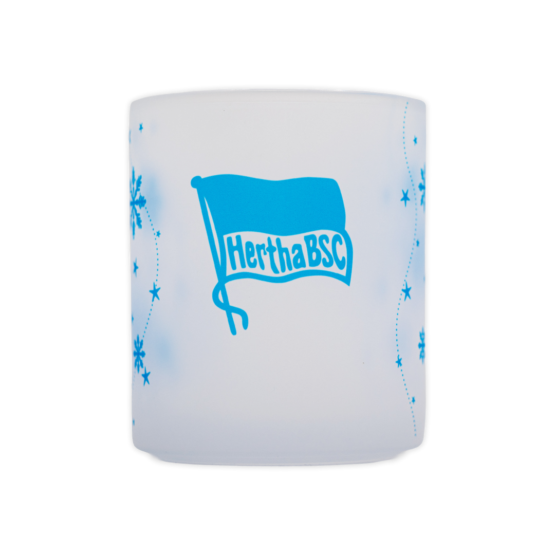 Hertha Glastasse Logo Weihnachten