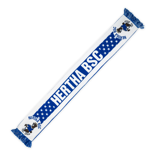 Hertha Schal Sterne Rückseite