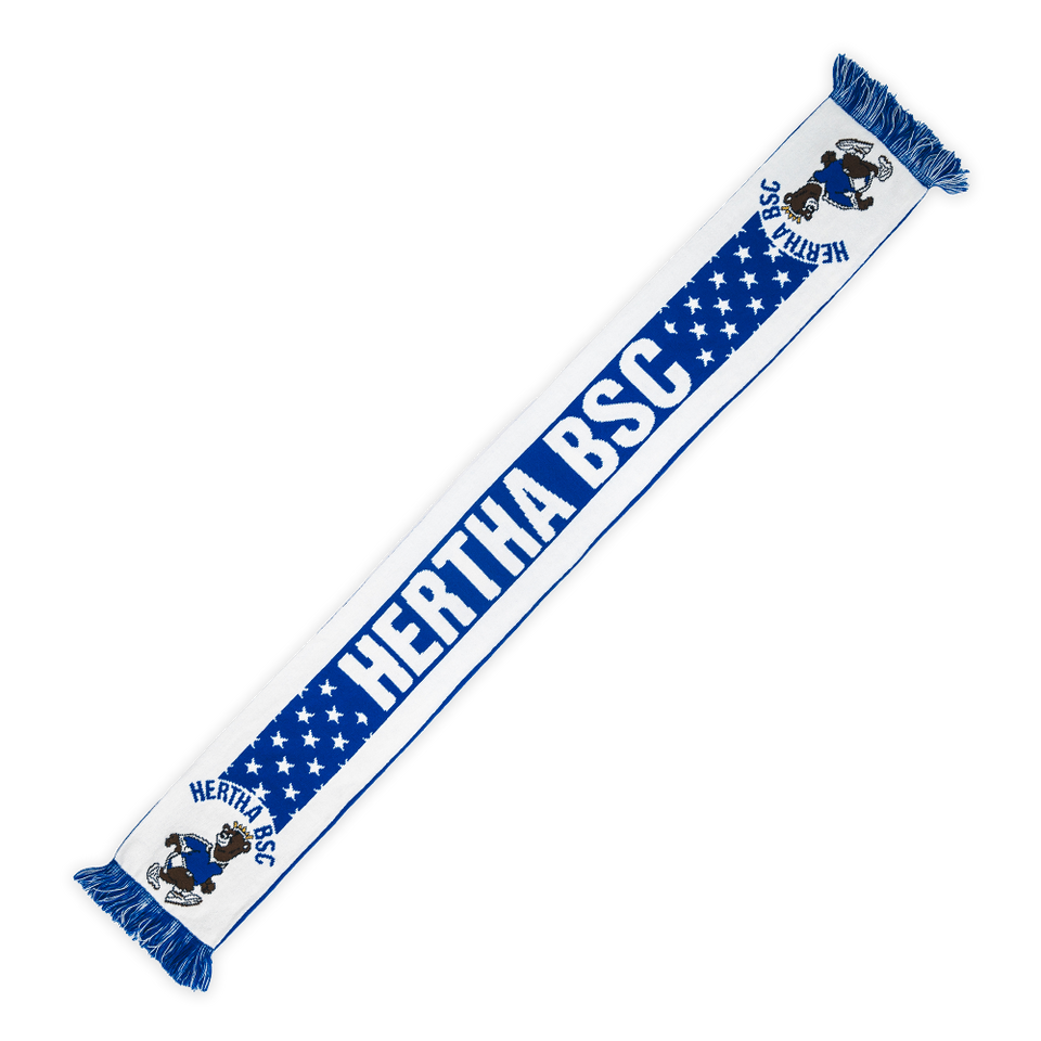 Hertha Schal Sterne Rückseite