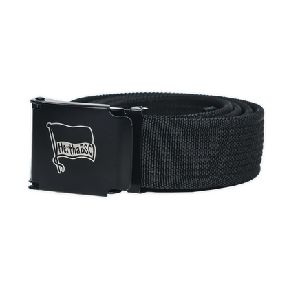 Hertha Gürtel Fahne Schwarz