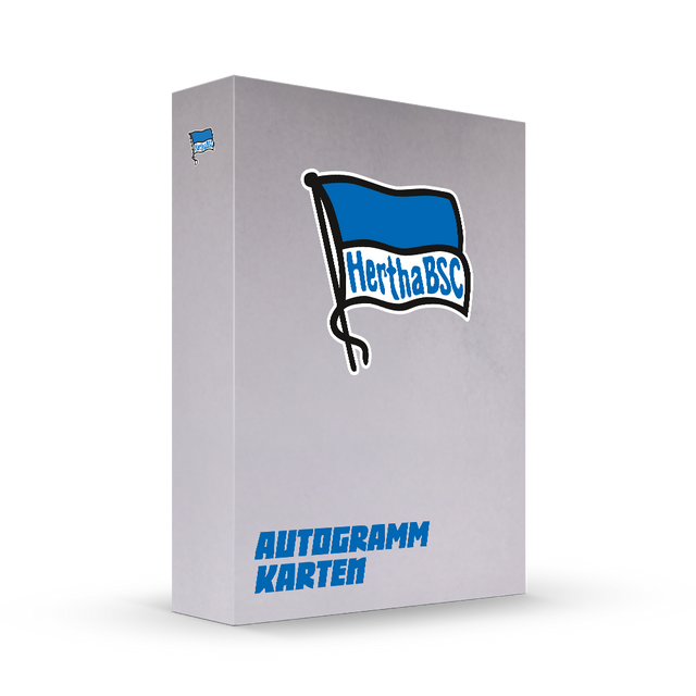 Hertha Autogrammkartensatz 25/26 unsigniert