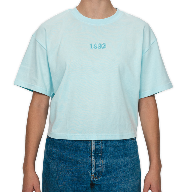 Hertha Shirt Damen 1892 Hellblau front