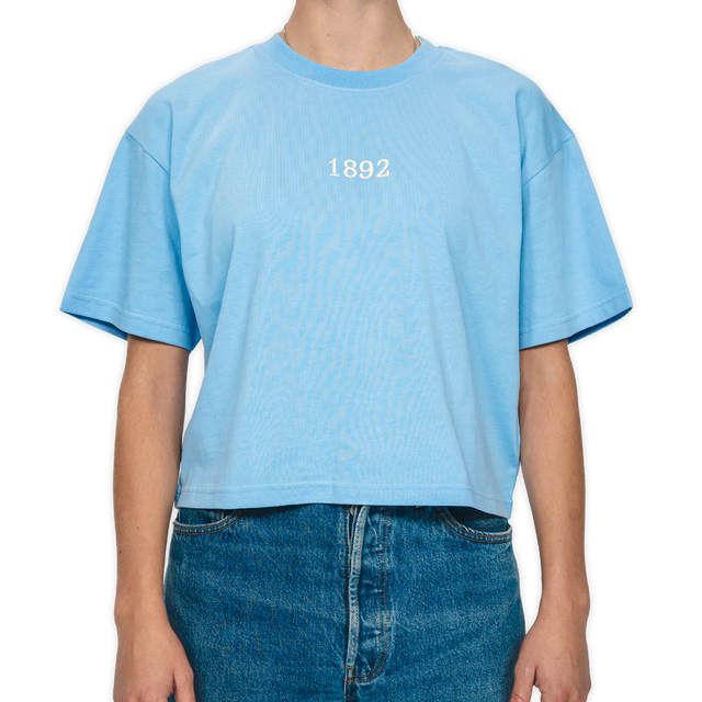 Hertha Shirt Damen 1892 Hellblau Vorderansicht