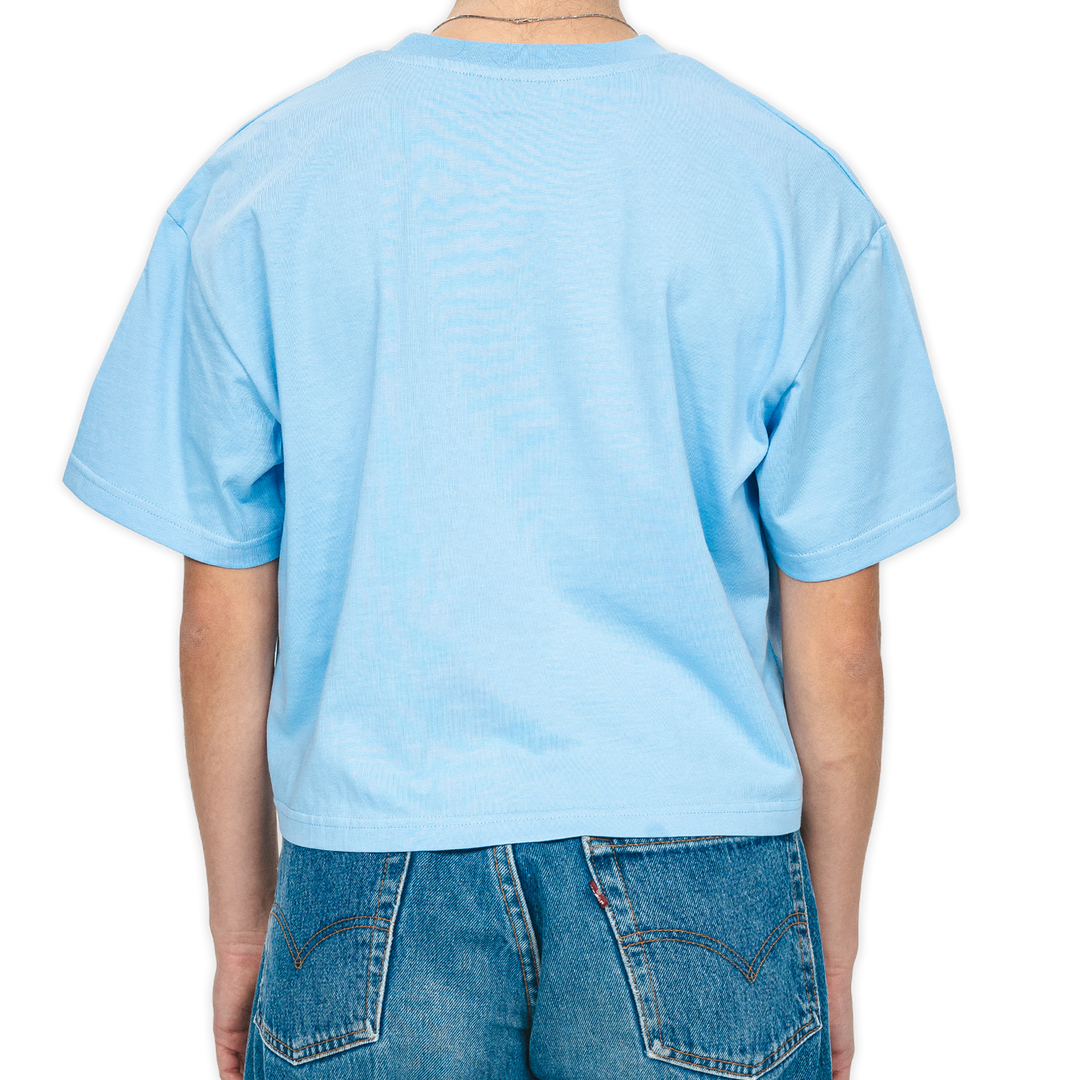 Hertha Shirt Damen 1892 Hellblau Rückansicht