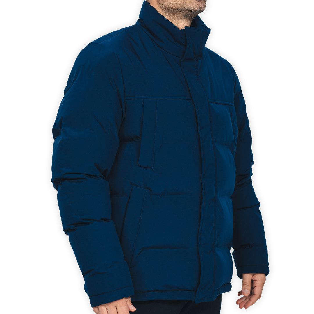 Hertha Jacke Navy seitlich
