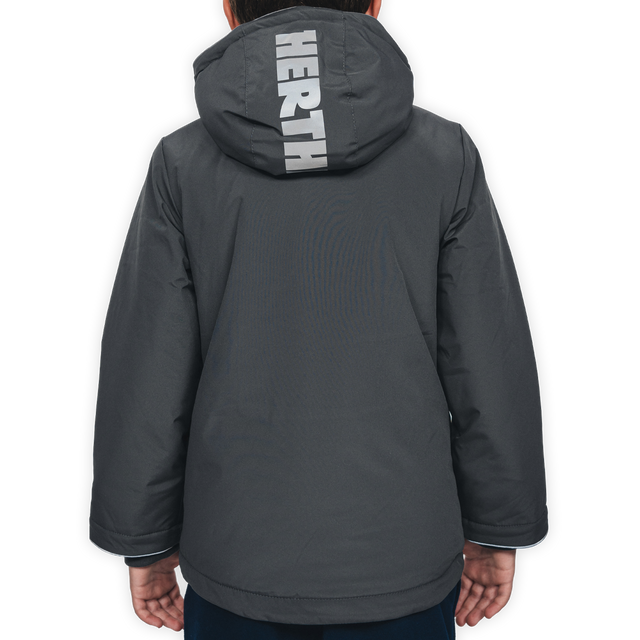 Hertha Jacke Kids Reflective Rückseite