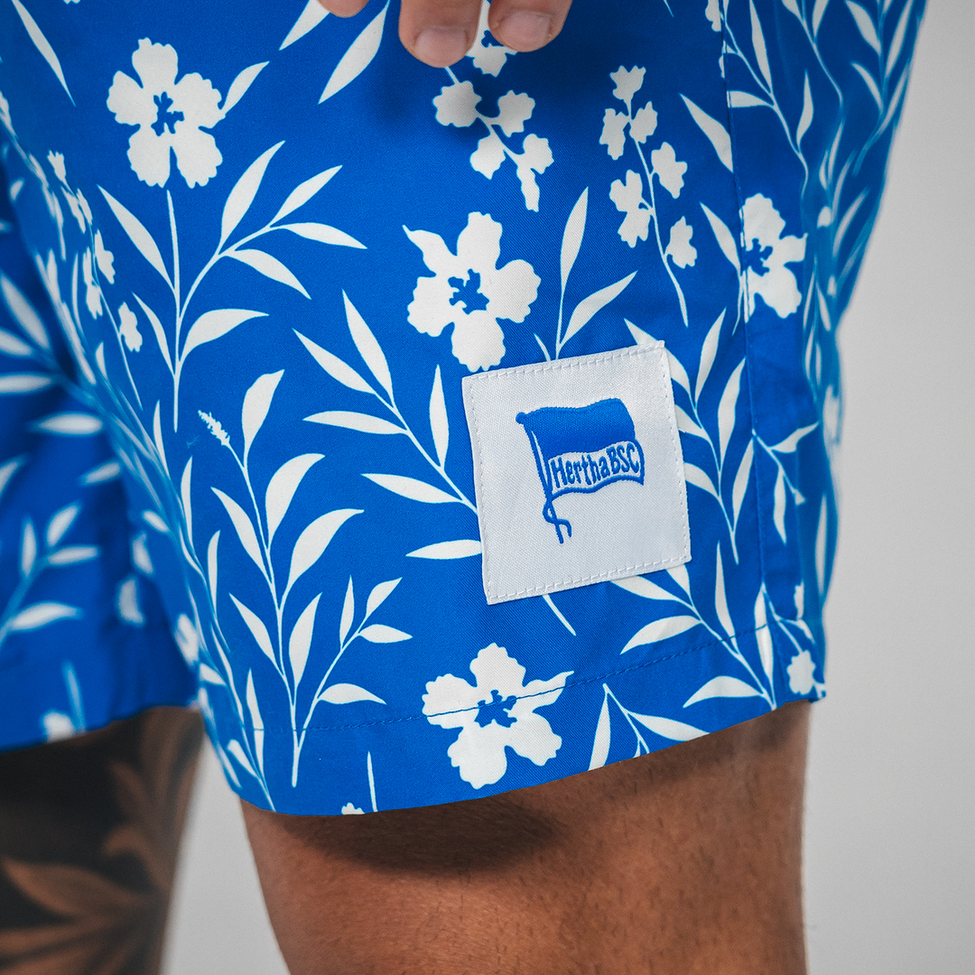 Badehose Hawaii Detail