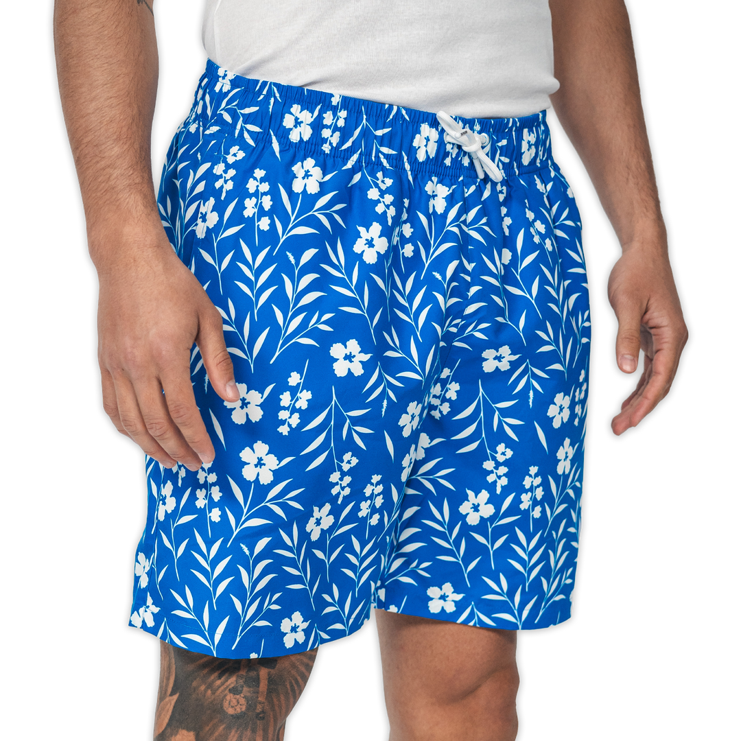 Badehose Hawaii Seitenansicht