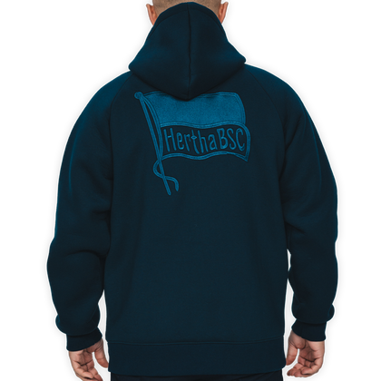 Hertha Thermosweatjacke Rückseite