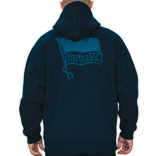 Hertha Thermosweatjacke Rückseite