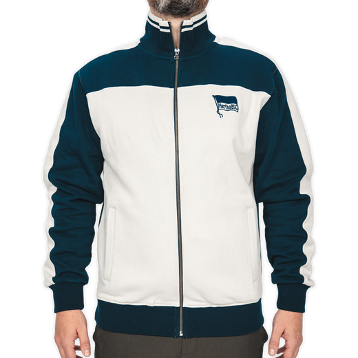 Sweatjacke Navy-Grau