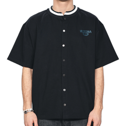 Hertha Baseball-Shirt Logo Oval Frontansicht