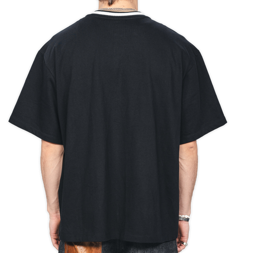 Hertha Baseball-Shirt Logo Oval Rückansicht